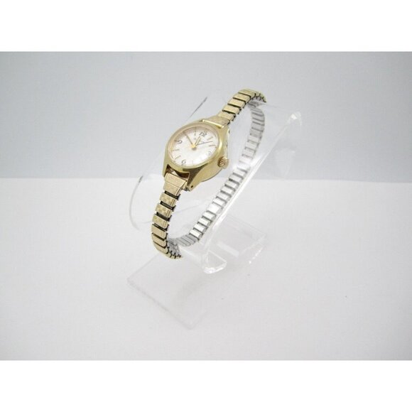 Women Bulova Hand Wind Mechanical Analog 24mm Dial Causal Round Watch (F855) - Picture 6 of 10